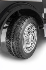 SUPERtrax® Large Truck Emergency Children's Ride On 4WD Law Enforcement Vehicle - Ebony.