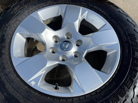 18" Ram 1500 OEM CHROME 2669 wheels rims 2021 2022 2023 2024 2025 2026 FALKEN Texas Truck Tire