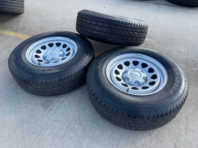 17" Chevy Silverado OEM wheel rim Tahoe Colorado 8130 GMC Canyon 2025 2026 NEW Texas Truck Tire