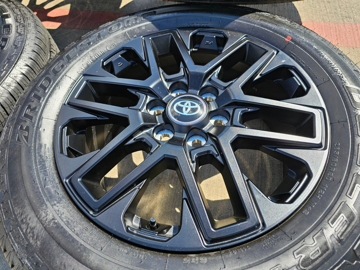 20" Toyota Tundra TRD OEM wheels rims TSS 75276 95295 Sequoia 2024 2025 2026 NEW Texas Truck Tire