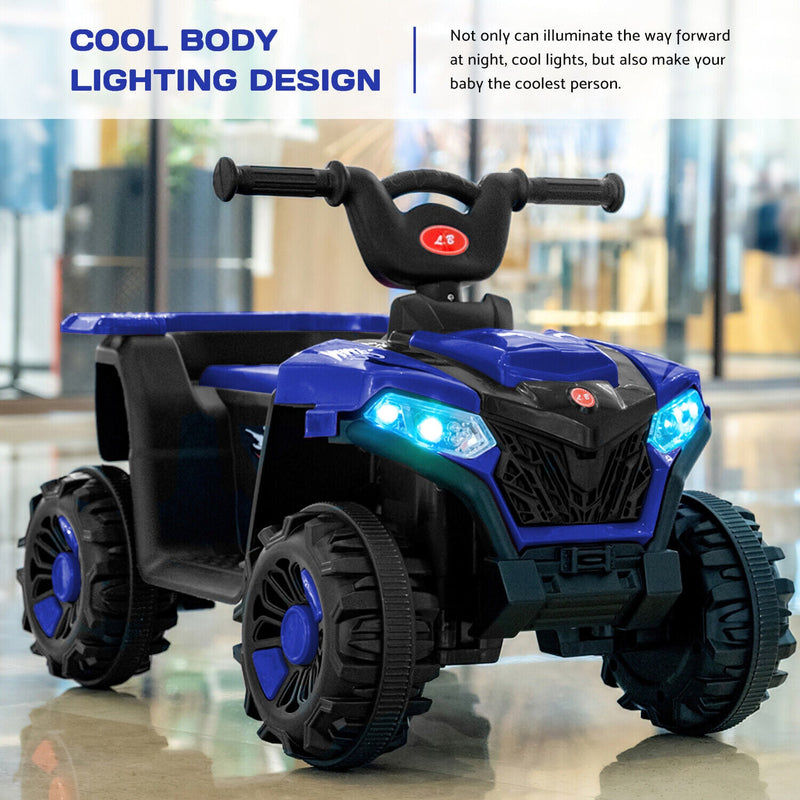 6V Electric ATV Quad Kids Ride-on Car Battery Powered 4-Wheel Motorcycle
