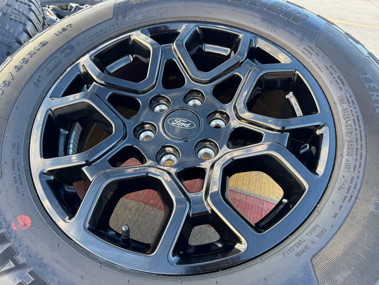 18" Ford F-150 OEM rims wheels 95049 10340 Expedition 2022 2023 2024 2025 NEW Texas Truck Tire