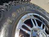 18x9 GEAR 737 wheels rims tires Ford F-150 Chevy RAM 1500 Tacoma 6x139 6x135 Texas Truck Tire