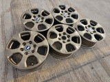 (5) 17" Ford Bronco wheels rims 10384 OEM Ranger BRONZE 2023 2024 2025 2026 NEW Texas Truck Tire