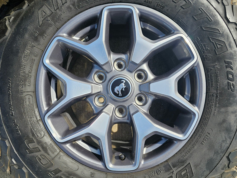 17" Ford Bronco wheels rims SASQUATCH 95229 10387 Ranger BFG KO2 A/T Texas Truck Tire