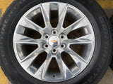 20" Chevy Tahoe Silverado 5920 OEM wheels rims GMC Yukon 2025 2026 CONTINENTAL Texas Truck Tire