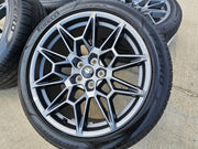 19" Ford Mustang GT Track Pack OEM 10600 10603 wheels rims 2025 2026 2027 NEW Texas Truck Tire