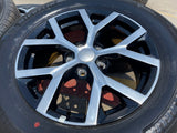 18" Jeep Grand Cherokee L OEM wheels rims 9285 95198 Durango 2025 MICHELIN NEW Texas Truck Tire