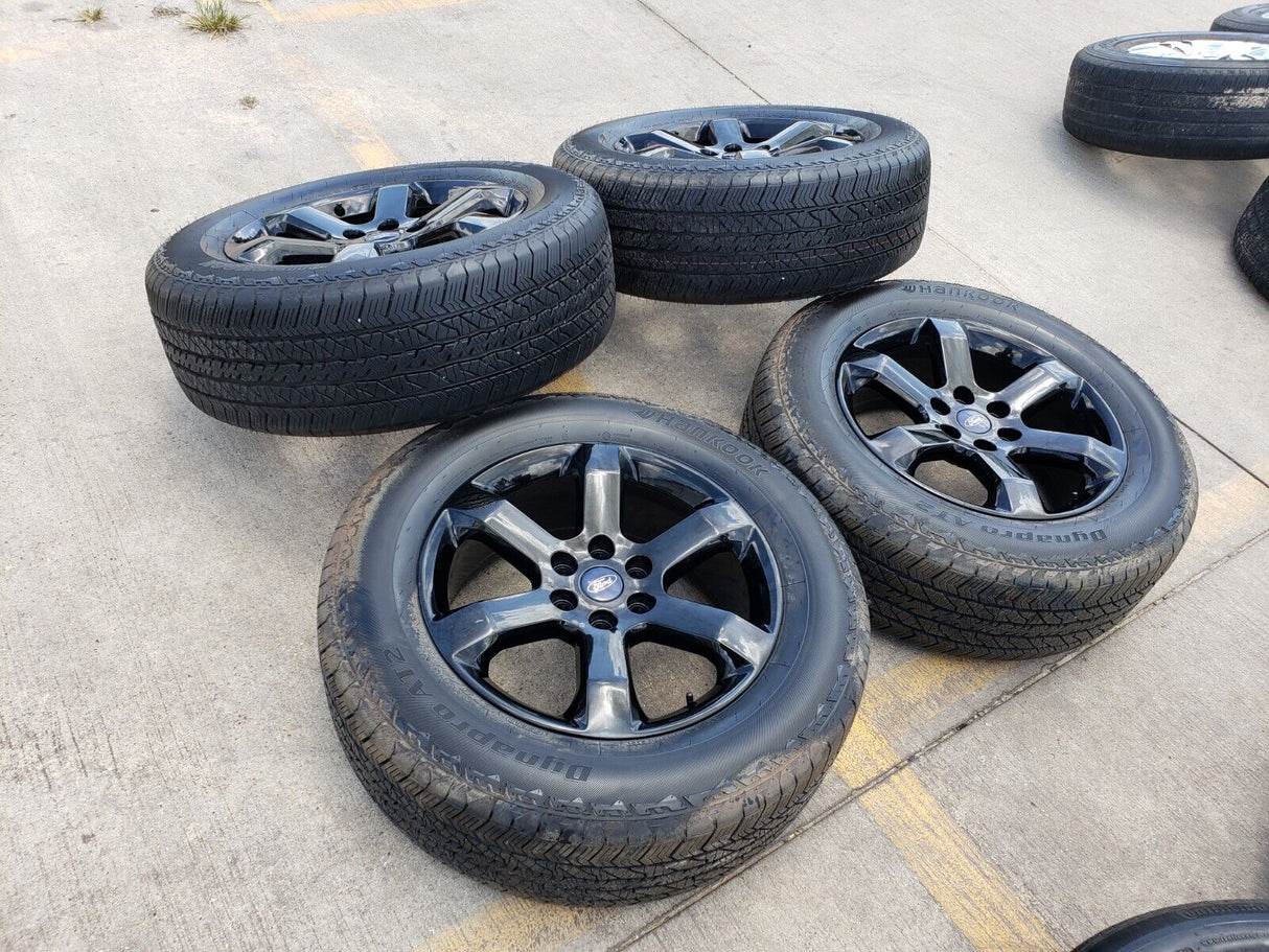20" Ford F-150 TIMBERLINE OEM rims wheels 10347 Expedition black 2023 2024 NEW Texas Truck Tire