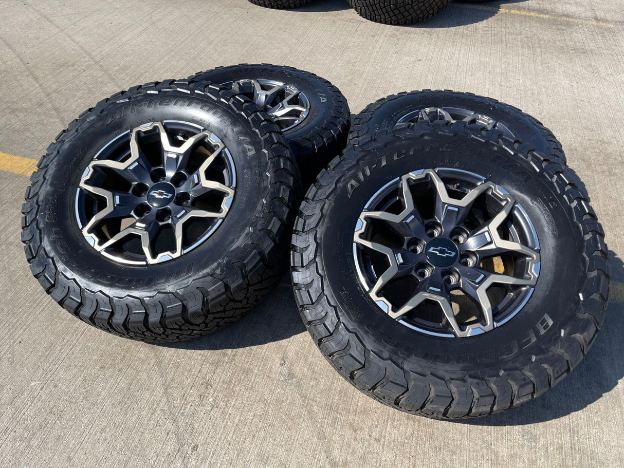 17" Chevy Silverado ZR2 OEM 95751 Beadlock wheels rims Colorado Sierra NEW Texas Truck Tire