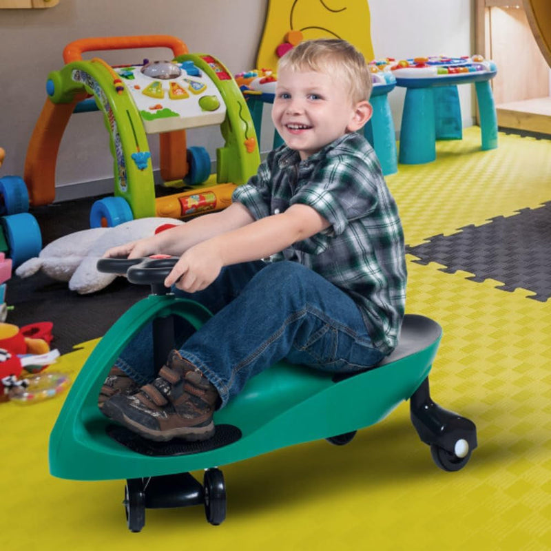 Wiggle Car Ride-On Toy with Twist and Swivel Motion – No Batteries, Gears, or Pedals Needed