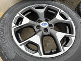 17" Subaru XV Crosstrek OEM 68855 wheels rims tires 2022 2023 2024 2025 2026 Texas Truck Tire