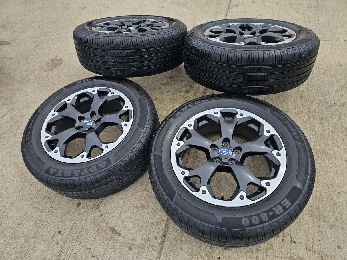 17" Subaru XV Crosstrek OEM 68900 wheels rims tires 2022 2023 2024 2025 Texas Truck Tire
