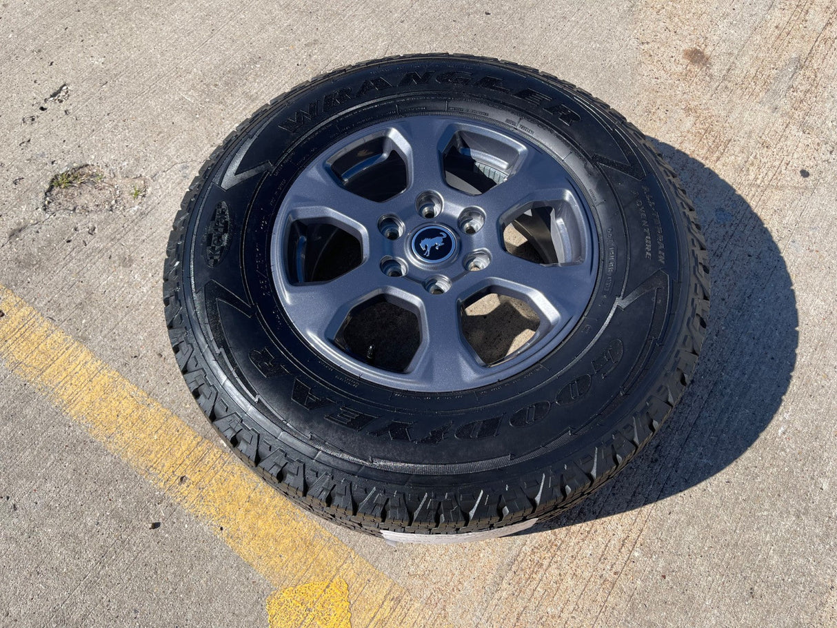 17" Ford Bronco wheel rim SPARE 10384 OEM Ranger 2023 2024 2025 GOODYEAR Texas Truck Tire