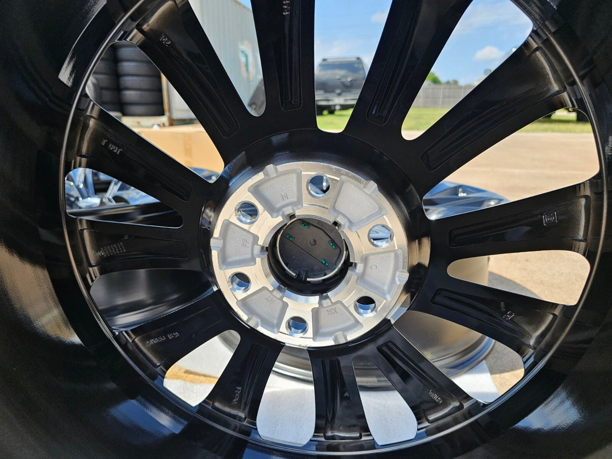 24" Cadillac Escalade V OEM ONYX wheel rim 2022 2023 2024 2025 2026 Texas Truck Tire