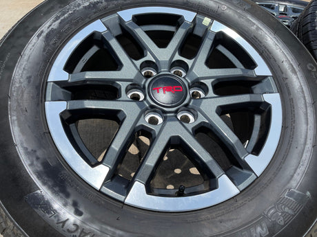 18" Toyota Tacoma 4Runner TRD OEM 10641 wheels rims 2024 2025 2026 NEW Texas Truck Tire