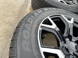 20" Jeep Grand Wagoneer Dodge Ram 1500 OEM black 9296 wheels rims 2025 2026 NEW Texas Truck Tire