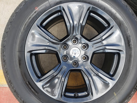 20" Dodge Ram 1500 OEM Laramie wheels rims 2674 tires NEW Texas Truck Tire