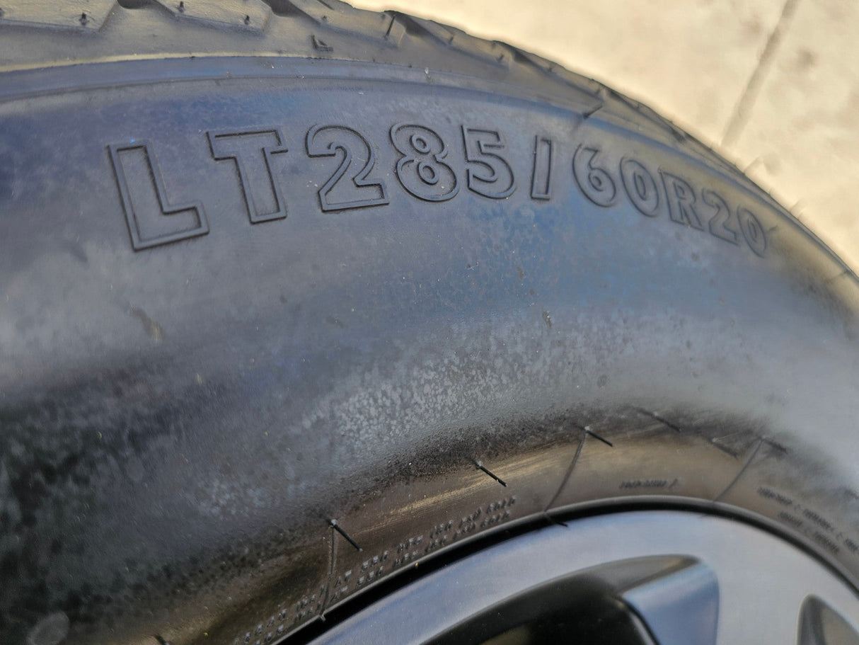 20" Dodge Ram 2500 3500 LARAMIE OEM 2700 wheels rims 2022 2023 2024 2025 2026 Texas Truck Tire