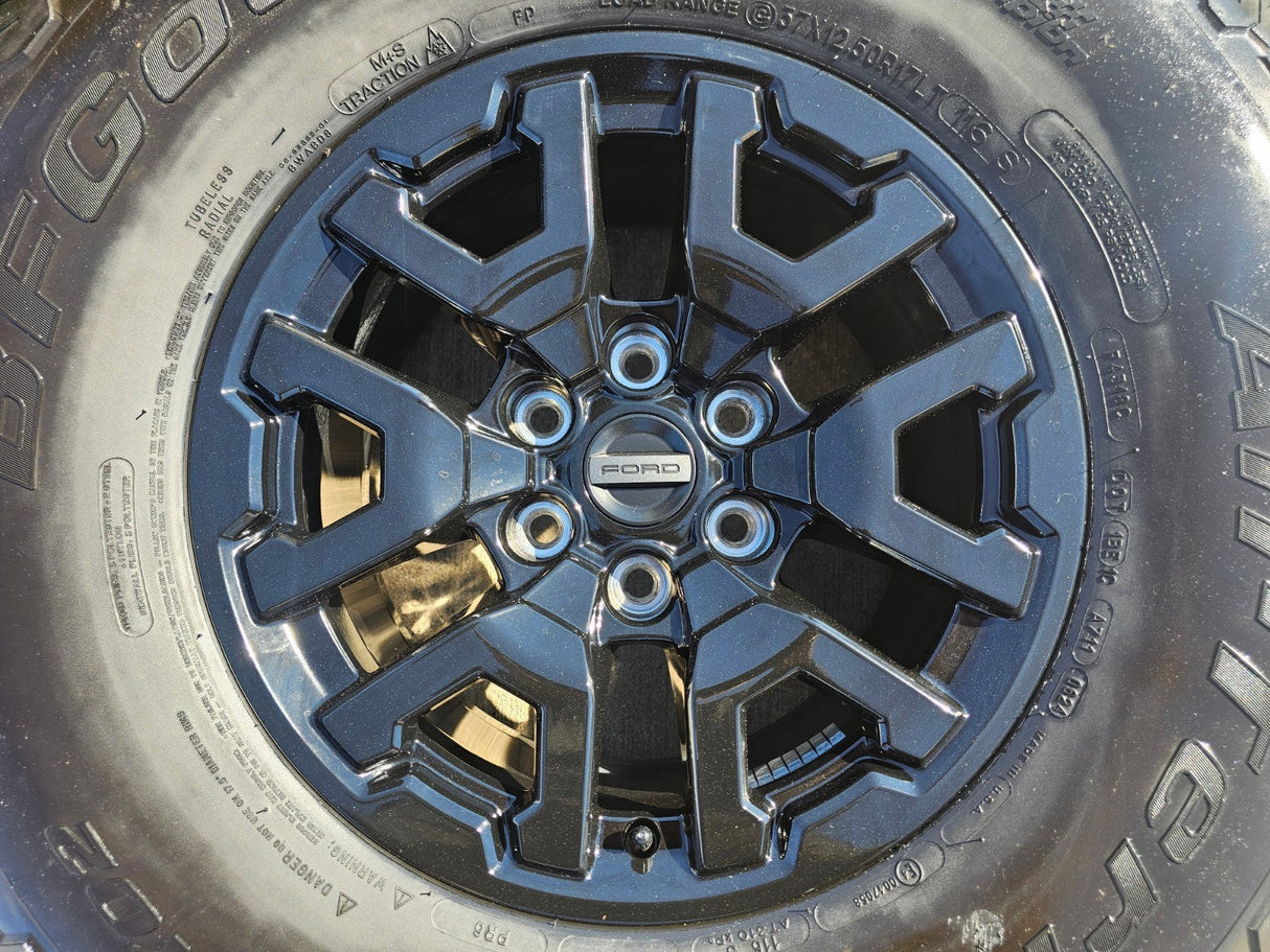 17" Ford F-150 Raptor Bronco OEM rims wheels BFG 10461 tires 2025 2026 BFG NEW Texas Truck Tire