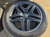 20" Mercedes G Wagon G63 AMG OEM 85326 black wheels rims tires NICE Texas Truck Tire
