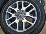 20" Toyota Tundra TSS TRD OEM wheels rims 75277 95359 Sequoia 2024 2025 2026 NEW Texas Truck Tire