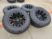 20x12 Fuel D546 Assault Chevy Silverado Ford F-150 RAM wheels rims 6x139 6x135 Texas Truck Tire
