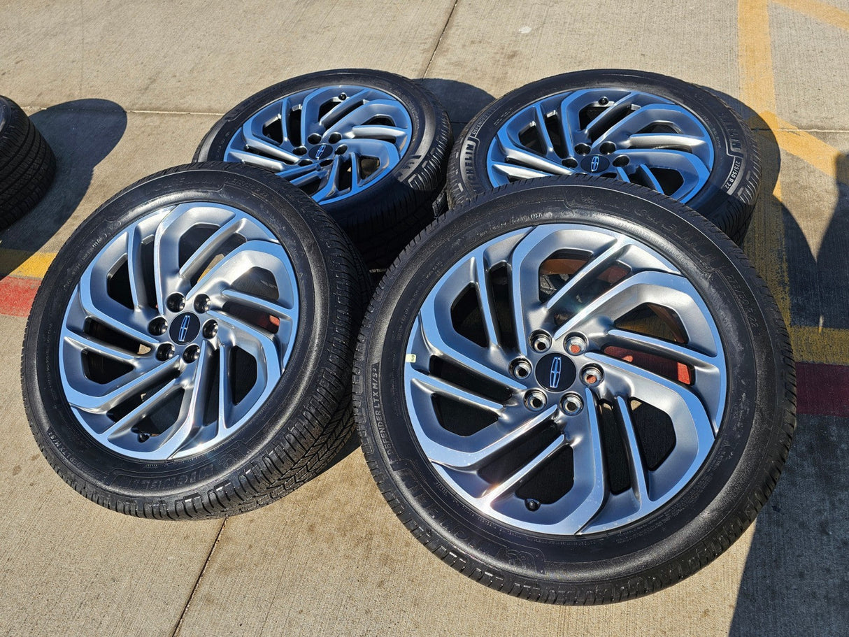 22" Lincoln Navigator OEM 94225 rims wheels BLACK LABEL 2025 2026 MICHELIN NEW Texas Truck Tire