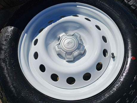 17" Ford Maverick Bronco Sport WHITE rims wheels 10415 OEM NEW BFG A/T Texas Truck Tire