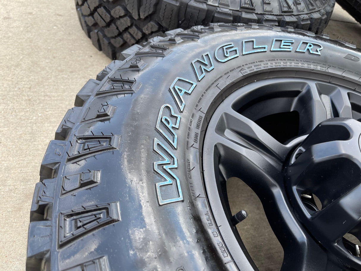 17" Ford F-250 F-350 OEM 10096 TREMOR wheels rims tires DURATRAC A/T NEW Texas Truck Tire