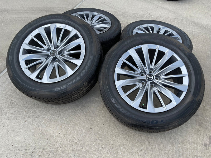 19" Mazda CX-90 Premium OEM wheels rims 95688 CX-70 2024 2025 2026 NEW Texas Truck Tire