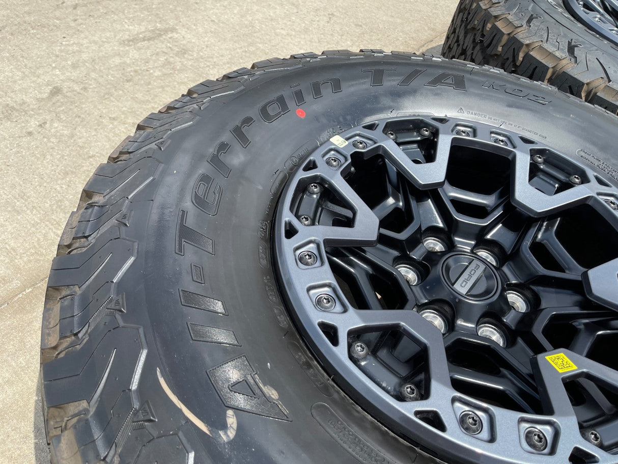 17" Ford F-150 Raptor R OEM BEADLOCK rims wheels 2024 2025 2026 BFG NEW Texas Truck Tire