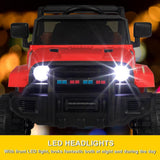 12V Kids Ride On Car Truck Toy with Remote Control, Lights, Music, and Safety Features