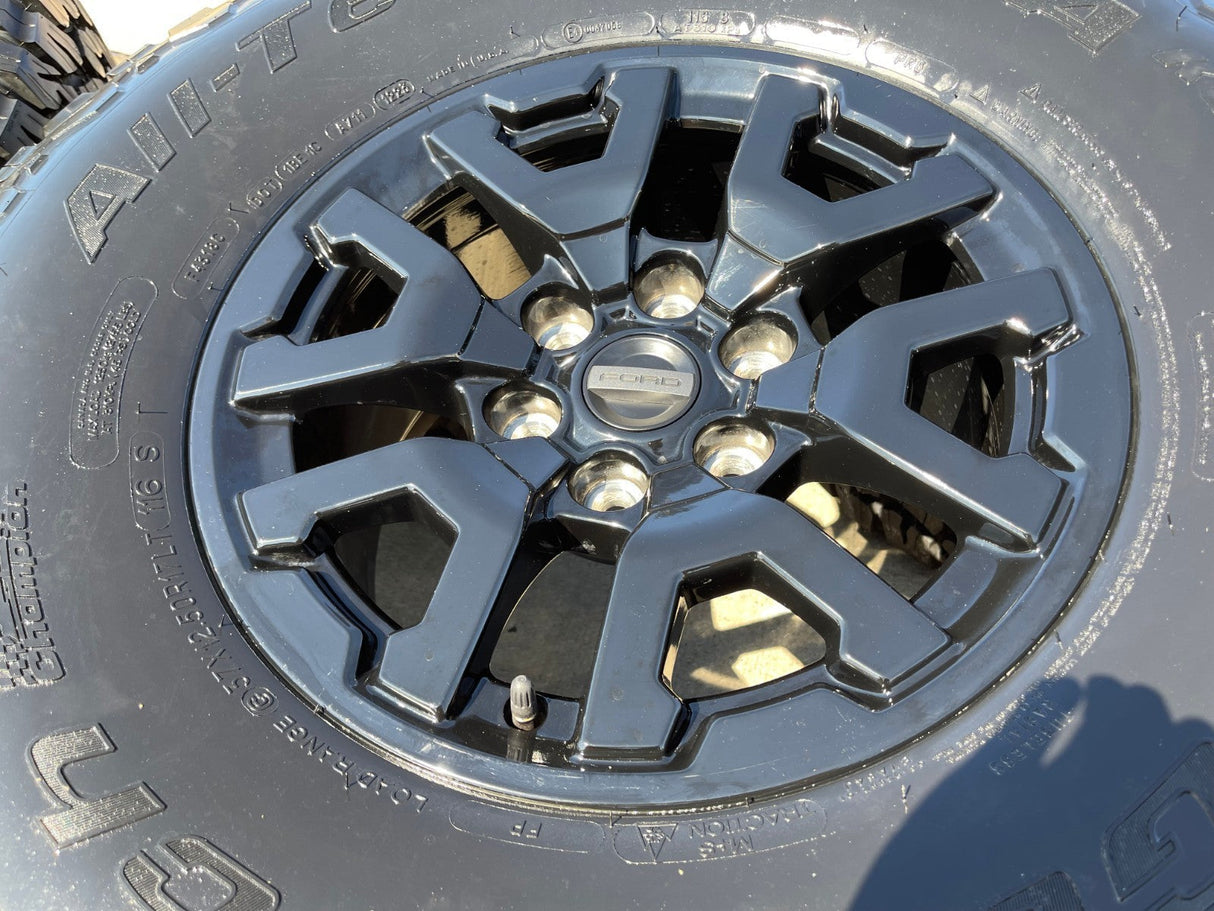17" Ford F-150 Raptor Bronco OEM rims wheels BFG 10461 tires 2025 2026 BFG NEW Texas Truck Tire
