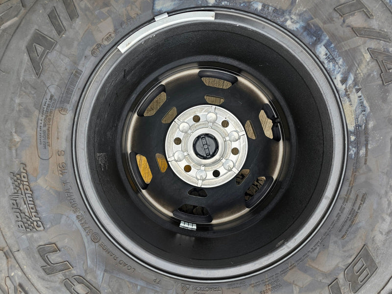 (5) 17" Ford F-150 Raptor R OEM BEADLOCK rims wheels 2024 2025 2026 BFG NEW Texas Truck Tire