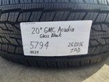 22" GMC Acadia OEM wheels rims Blazer Traverse Buick Enclave XT6 2025 2026 NEW Texas Truck Tire