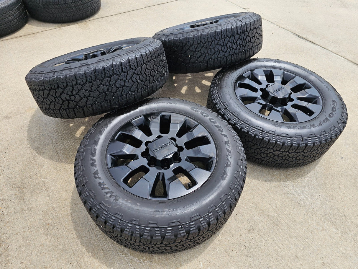 20" GMC Sierra DENALI Chevy Silverado 2500 3500 OEM 5960 5947 wheels rims NEW Texas Truck Tire