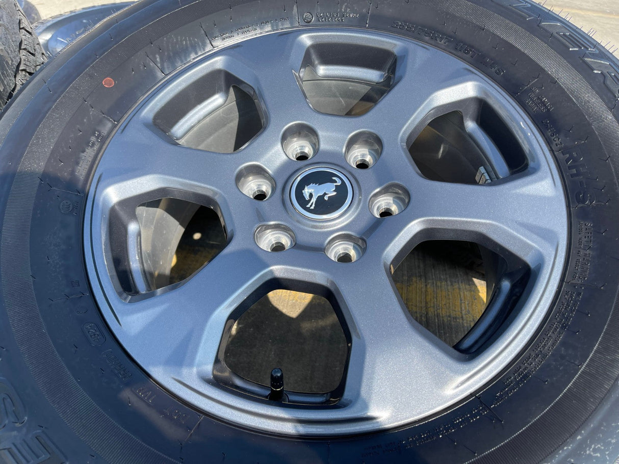 17" Ford Bronco HERITAGE OEM 10384 wheels rims tires Texas Truck Tire