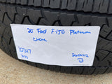 20" Ford F-150 OEM rim wheel CHROME 10347 Expedition spare PIRELLI A/T NICE Texas Truck Tire