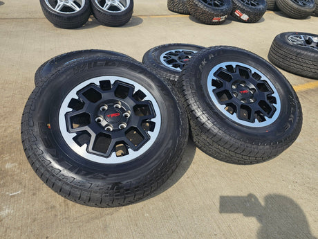 18" Toyota Tacoma 4Runner TRD OEM wheels rims 94199 A/T NEW 2025 2026 Texas Truck Tire