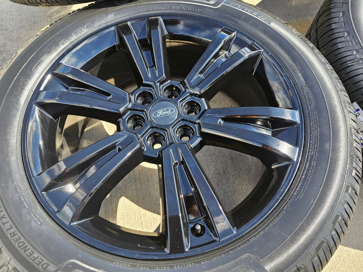 22" Ford F-150 LIMITED Plus OEM rims wheels 10622 Expedition 2025 2026 2027 NEW Texas Truck Tire