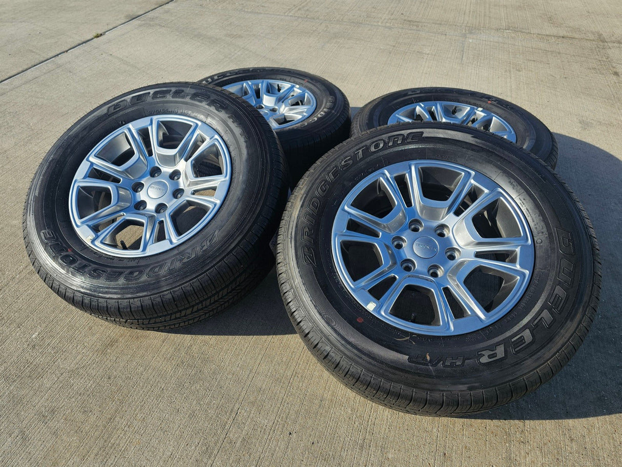 18" Jeep Grand Wagoneer OEM 95374 9295 wheels rims Ram 1500 2024 2025 2026 NEW Texas Truck Tire