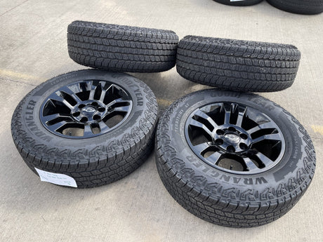18" Chevy Silverado Suburban Tahoe OEM 5646 wheels rims Sierra GOODYEAR NEW Texas Truck Tire