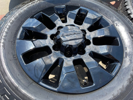 20" GMC Sierra DENALI Chevy Silverado 2500 3500 OEM 5960 5947 wheels rims NEW Texas Truck Tire
