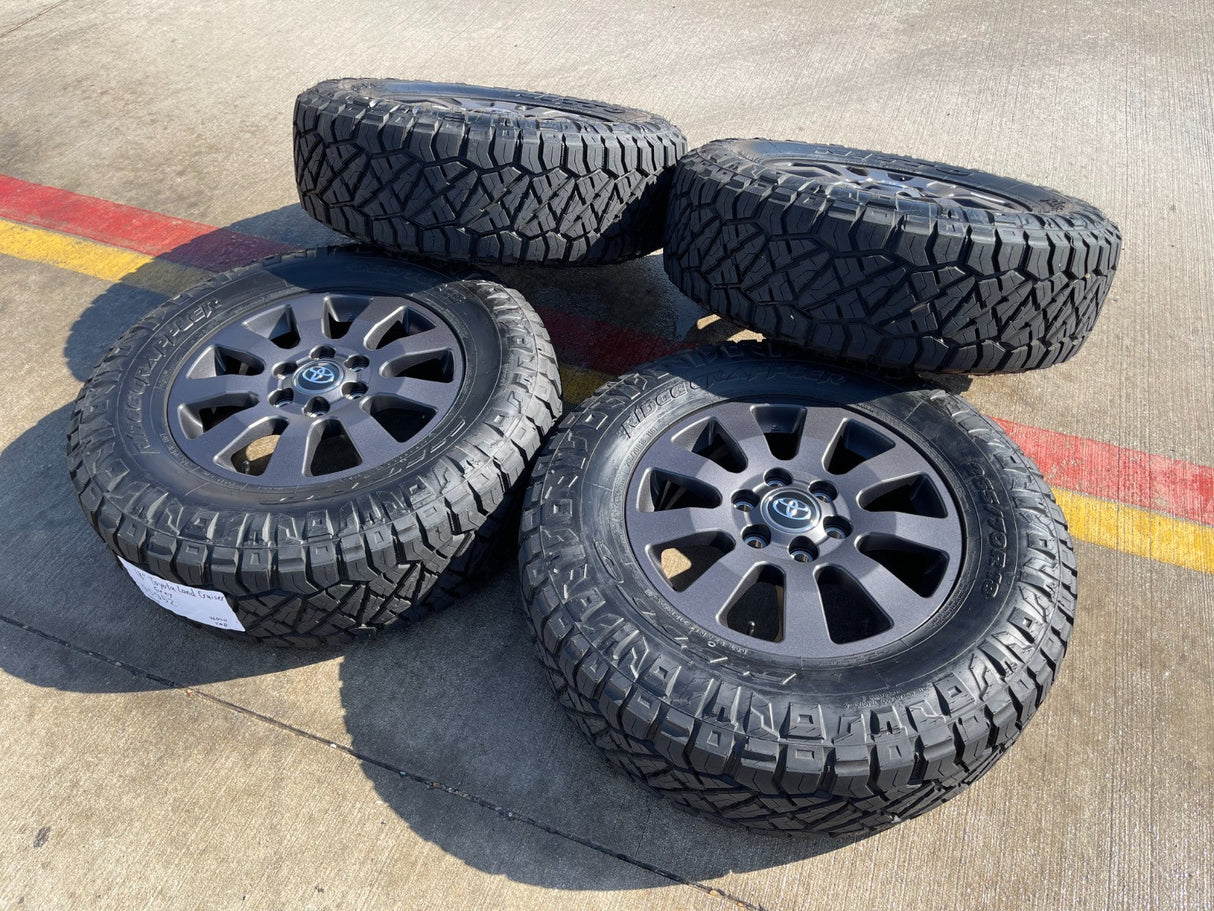 18" Toyota Land Cruiser OEM wheels rims 95952 75304 Tundra Sequoia NEW NITRO Texas Truck Tire