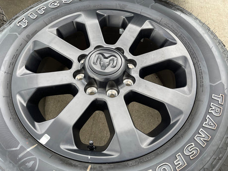20" Dodge Ram 2500 3500 LARAMIE OEM 2700 wheels rims 2024 2025 2026 2027 NEW Texas Truck Tire