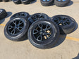 18" Jeep Wrangler SMOKY MOUNTAIN Black OEM 9198 wheels rims tires Texas Truck Tire