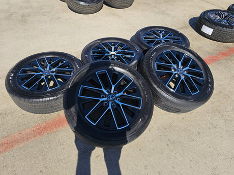 20" Lexus GX550 OEM wheels rims Toyota Land Cruiser Tundra 10545 LX600 YOKOHAMA Texas Truck Tire
