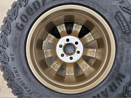 18" Toyota Land Cruiser OEM TRD wheels rims 95952 Tundra Sequoia BRONZE NEW Texas Truck Tire