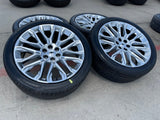 24" Chevy Tahoe LTZ GMC Yukon Sierra Denali OEM wheels rims tires 2025 2026 NEW Texas Truck Tire